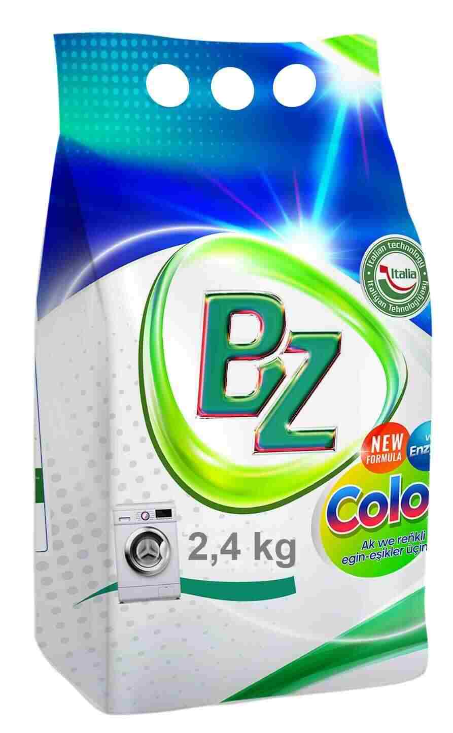BZ Color White автоматический стиральный порошок 2,4 кг